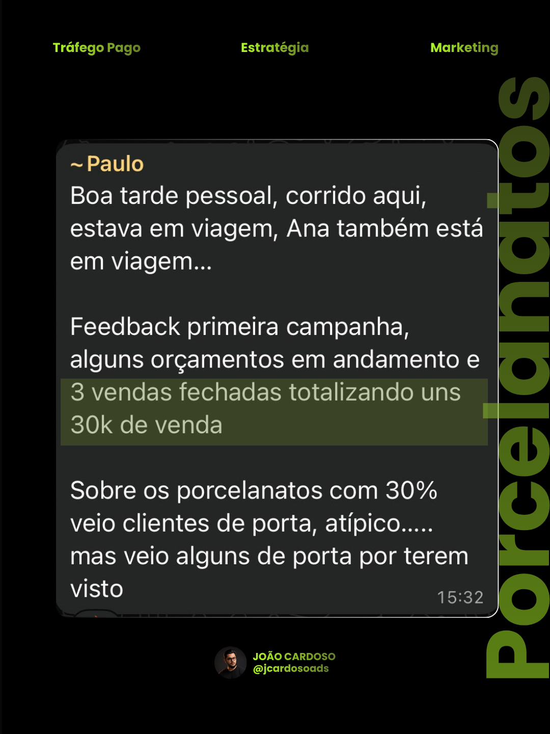 Prova social da Piso Center