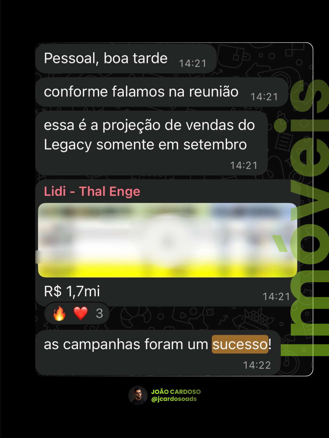 Prova social da Thalenge